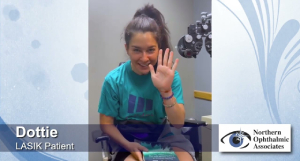 Dottie LASIK Before and After AWE